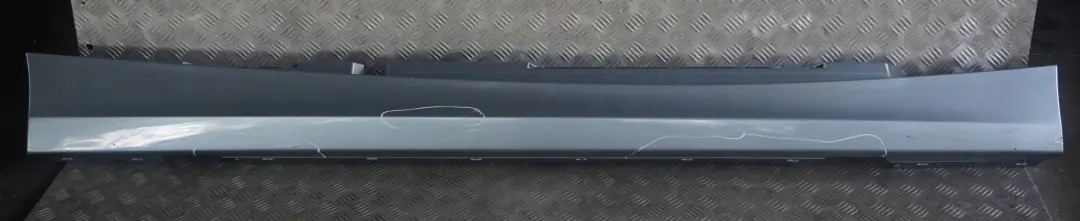 BMW E87 LCI 1 Sill Strip Side Skirt Right Bluewater Blue Water - SKU 0036144-WB1 - Número de pieza 0036144