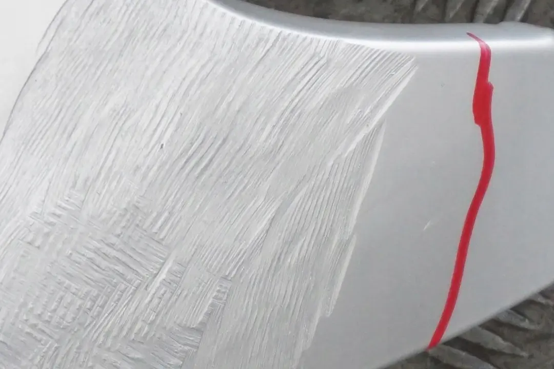 Front Right Wing Fender Side Panel O/S Titan Silver 354 to BMW 5 Series E60 E61 4 with Part number 7111430 BMW 5 Series E60 E61 4 Front Right Wing Fender Side Panel O/S Titan Silver 354 - SKU 7111430-TS4 - Part number 7111430