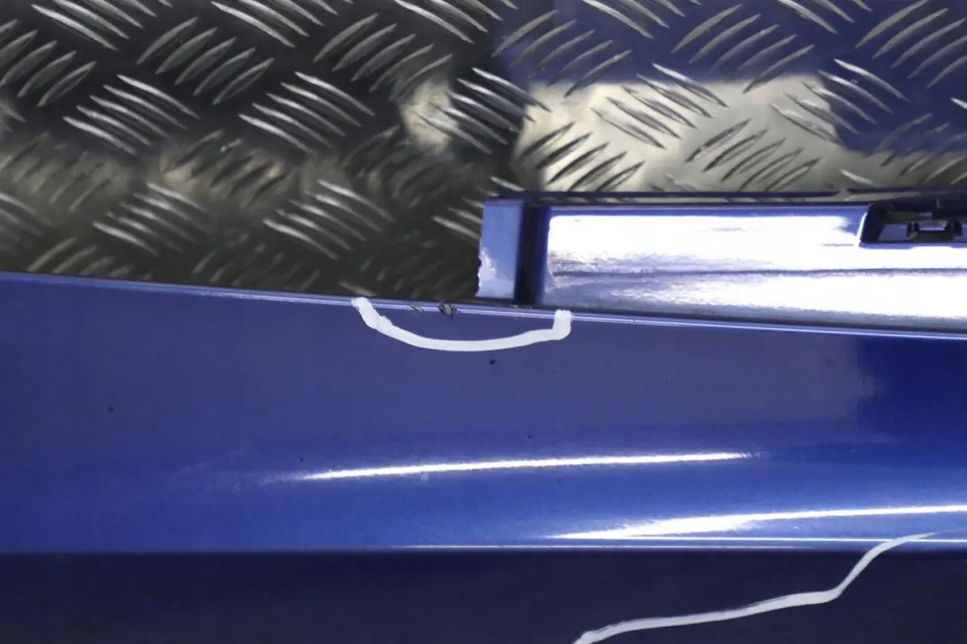 BMW 1 E87 LCI Sill Strip Side Skirt Left N/S Montegoblau Montego Blue - A51 - SKU 0036145-MTB2 - Part number 0036145