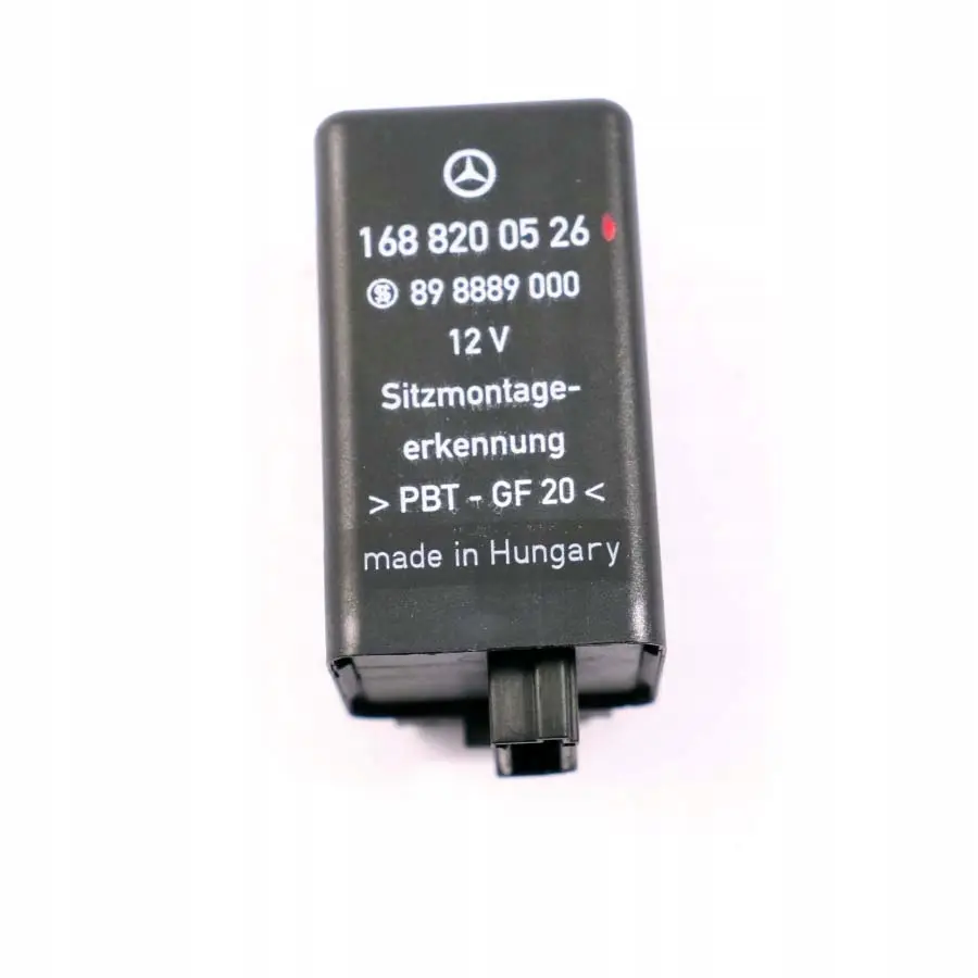 Mercedes-Benz A-Class W168 Seat Sensor Control Unit Relay to with Part number A1688200526 Mercedes-Benz A-Class W168 Seat Sensor Control Unit Relay - SKU A1688200526 - Part number A1688200526