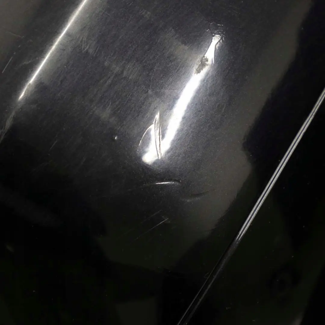 BMW 5 E61 Touring Rear Bumper Trim Panel PDC Black Sapphire Metallic - 475 - SKU 0306983-BS - Part number 0306983