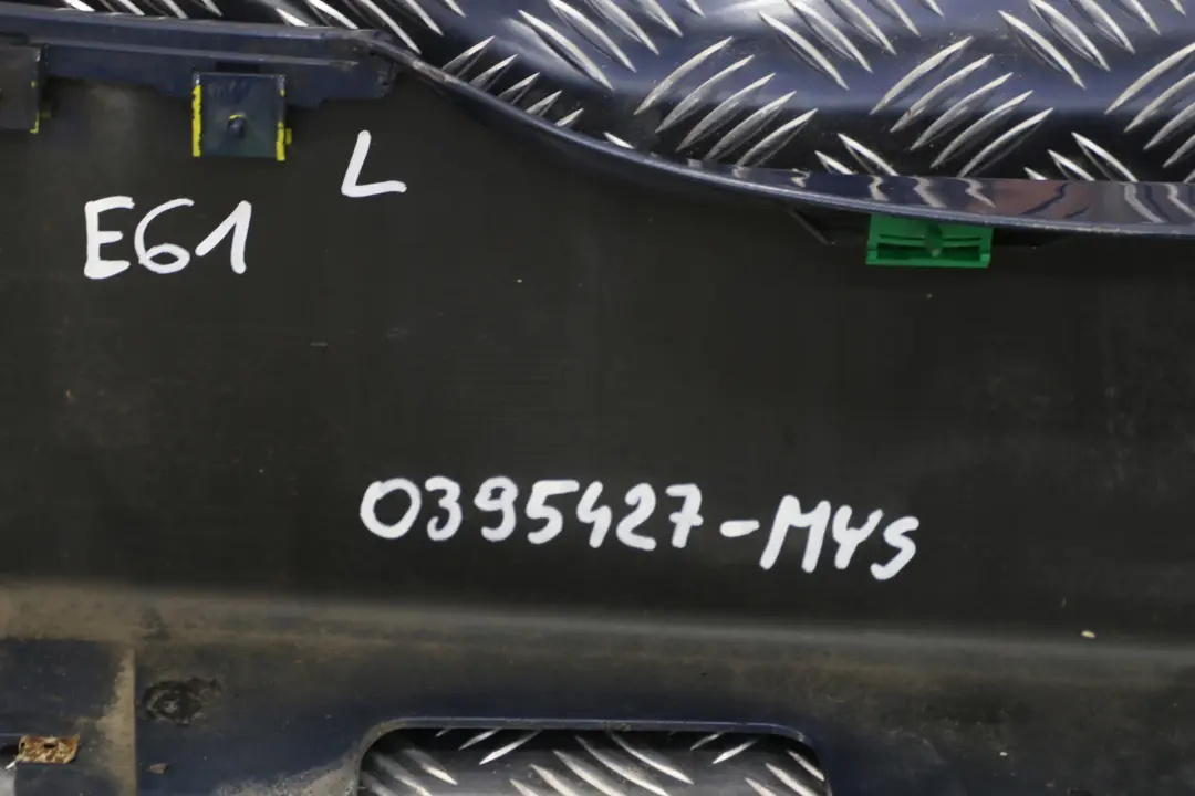 Door Sill Side Cover Skirt Left N/S Mysticblau Mystic Blue BMW 5 Series E61 - SKU 0395427-MYS - Part number 0395427