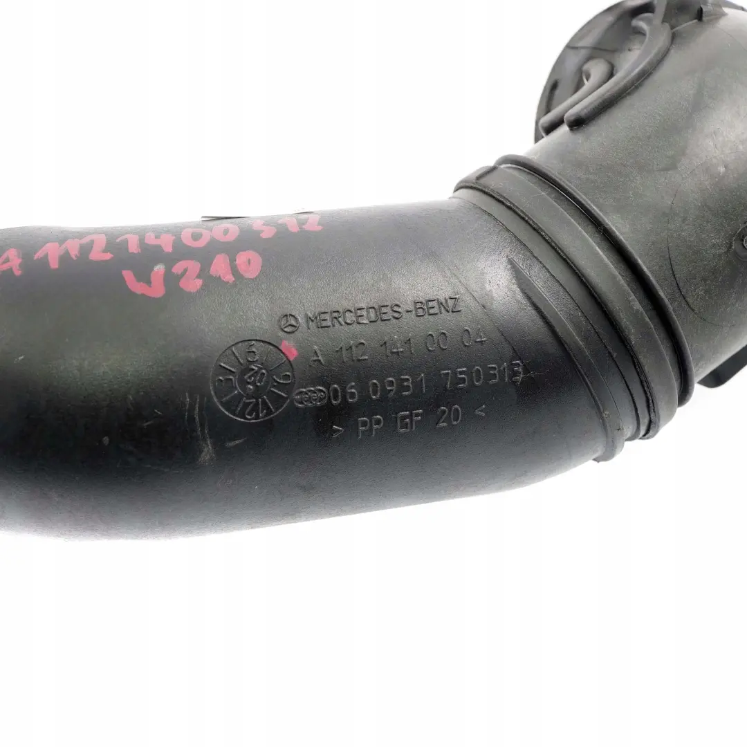  Mercedes-Benz E-Class W210 M112 Petrol Air Intake Hose Pipe Tube A1121410004 - SKU A1121400312 - Part number A1121400312