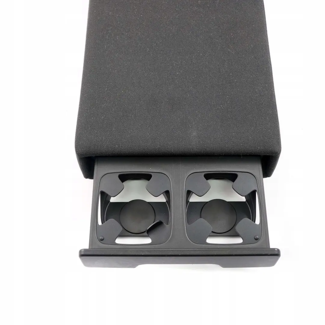 BMW 3 Series E90 E91 E92 Rear Seat Middle Armrest Cloth Anthracite - SKU 7118729 - Part number 7118729