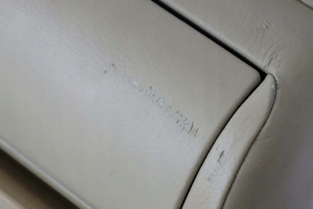BMW X3 SERIES E83 Beige Interior Seat Cover Backrest Leather Rear Left N/S - SKU 3410373 - Part number 3410373