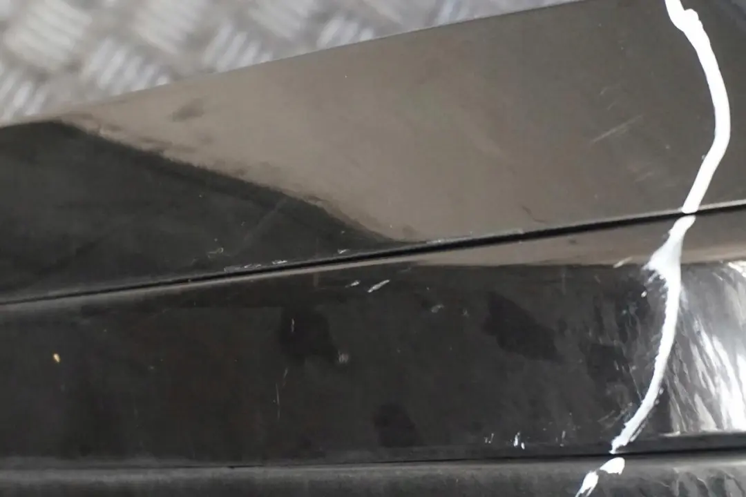 BMW 7 Series E65 E66 E67 Rear Bumper Panel Black Sapphire Metallic - 475 - SKU 0136743-BS - Part number 0136743