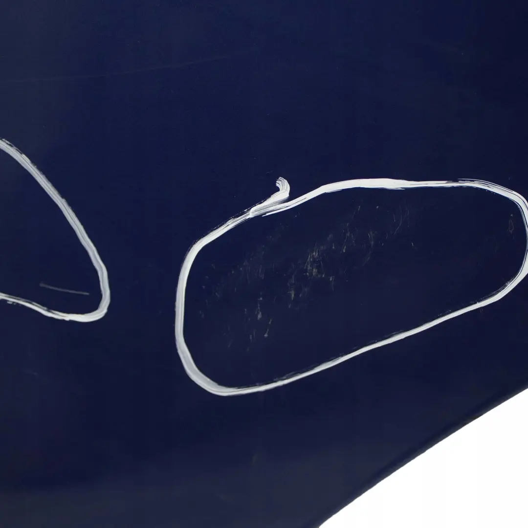 BMW X5 er E53 Fahrerseite Tür hinten links Topasblau Topas Blau Metallic 364 - SKU 8256827-TPB4 - Teilenummer 8256827