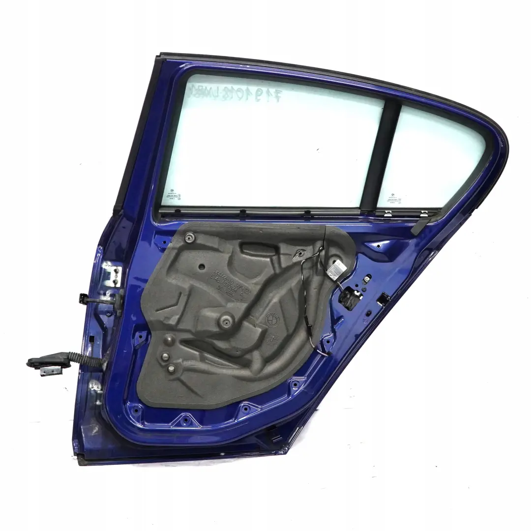 Door Rear Right O/S Le Mans Blau Blue Metallic - 381 to BMW 1 Series E87 1 with Part number 7191018-LMB1 BMW 1 Series E87 1 Door Rear Right O/S Le Mans Blau Blue Metallic - 381 - SKU 7191018-LMB1 - Part number 7191018-LMB1