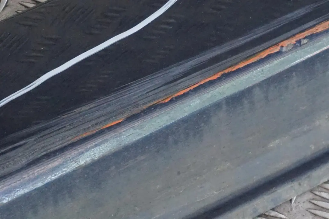 Door Sill Cover Side Skirt Left N/S Tiefseeblau Blue - A76 to BMW 5 E60 E61 LCI 1 with Part number 0422464 BMW 5 E60 E61 LCI 1 Door Sill Cover Side Skirt Left N/S Tiefseeblau Blue - A76 - SKU 0422464-DSB1 - Part number 0422464