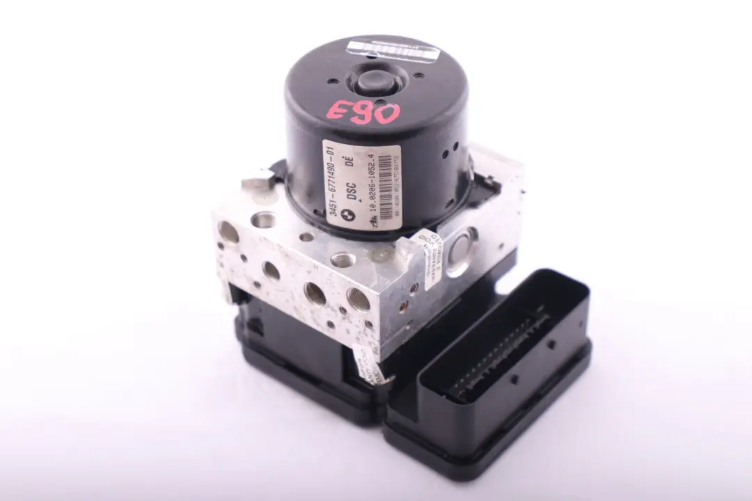 N52 M57N2 ABS DSC Hidro Bomba De Freno 6771491 para BMW E87 E90 E91 con número de pieza 6771490 BMW E87 E90 E91 N52 M57N2 ABS DSC Hidro Bomba De Freno 6771491 - SKU 6771490 - Número de pieza 6771490