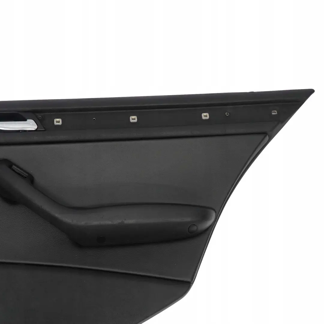 Berline Garniture de Porte Arriere Droite Cuir Montana Noir pour BMW 3 E46 à propos du numéro de pièce 8224536 BMW 3 E46 Berline Garniture de Porte Arriere Droite Cuir Montana Noir - SKU 8224536 - Numéro de pièce 8224536