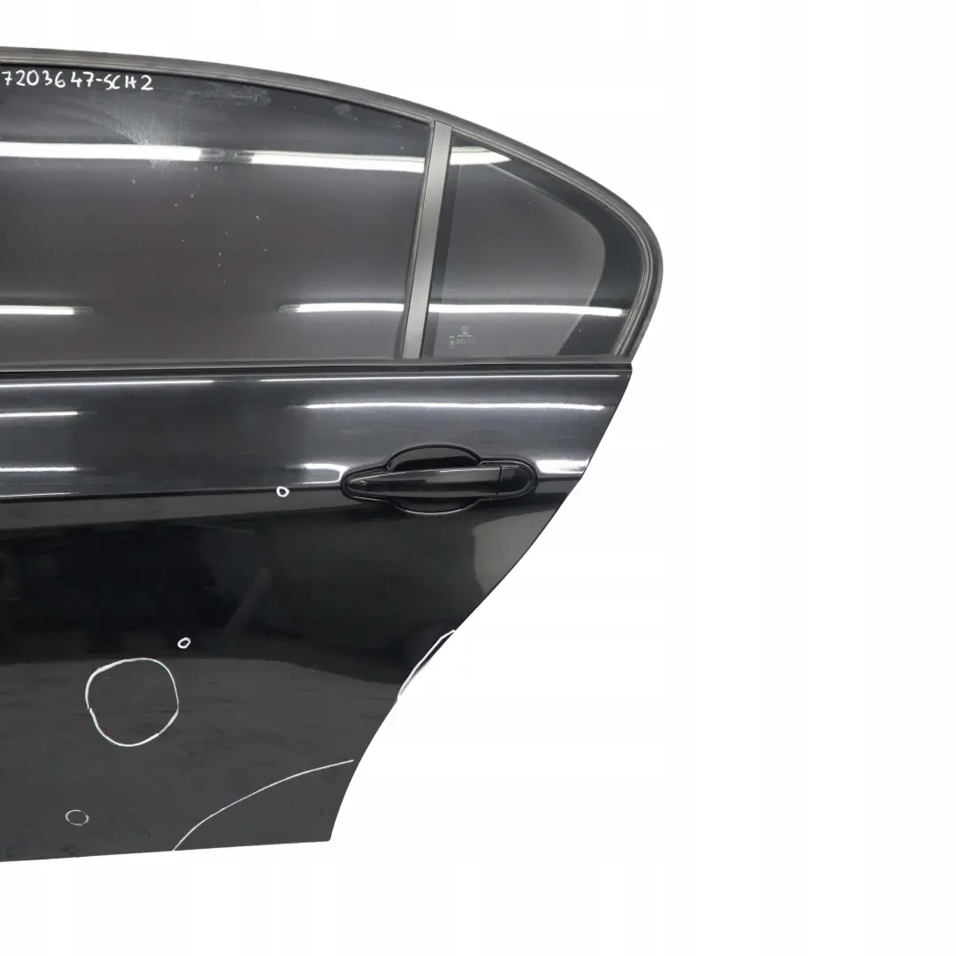BMW 3 Reihe E90 Limousine Tür Hinten Links Schwarz 2 - 668 - SKU 7203647-SCH2 - Teilenummer 7203647