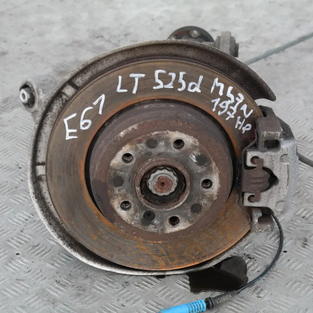 M57N Rear Left N/S Brake Suspension Leg Hub Axle to BMW 5 Series E61 525d with Part number 6765909 BMW 5 Series E61 525d M57N Rear Left N/S Brake Suspension Leg Hub Axle - SKU 6765909-1 - Part number 6765909