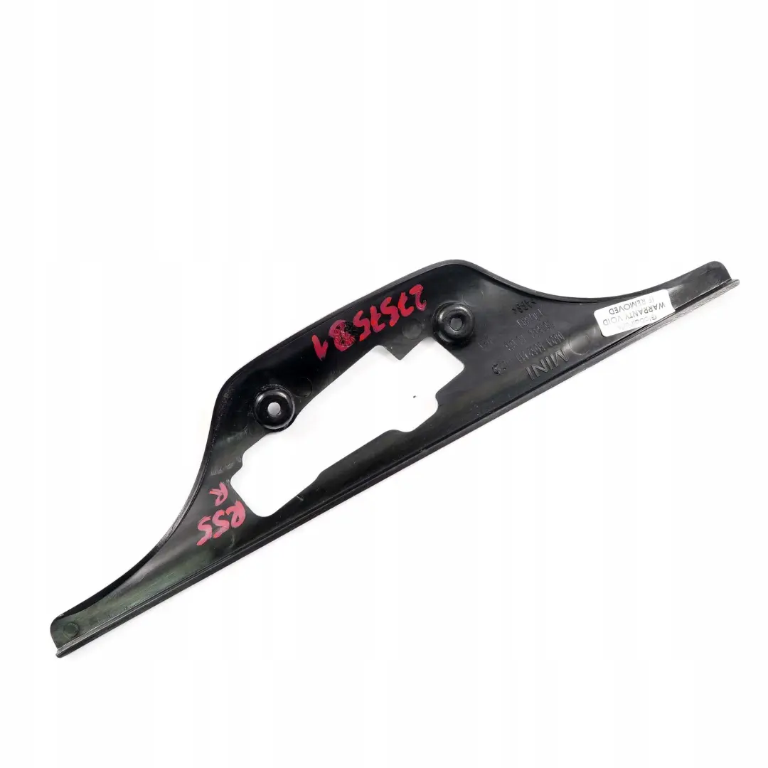 Finisher Cover Catch Bracket Right O/S Carbon Black to MINI Clubman R55 with Part number 6962411 MINI Clubman R55 Finisher Cover Catch Bracket Right O/S Carbon Black - SKU 2757581 - Part number 6962411