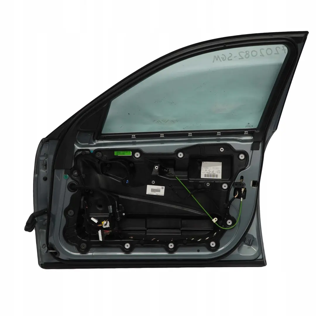 BMW 7 Series E65 E66 Door Front Right O/S Schiefergruen Slate Green - 449 - SKU 7202082-SGM - Part number 7202082