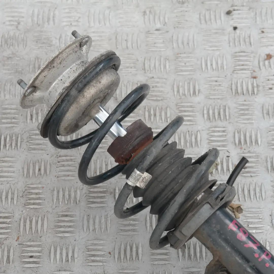 BMW E87 LCI 116d N47 Delantero Derecho Muelle Strut Freno Suspensión Eje - SKU 6771554 - Número de pieza 31316771554