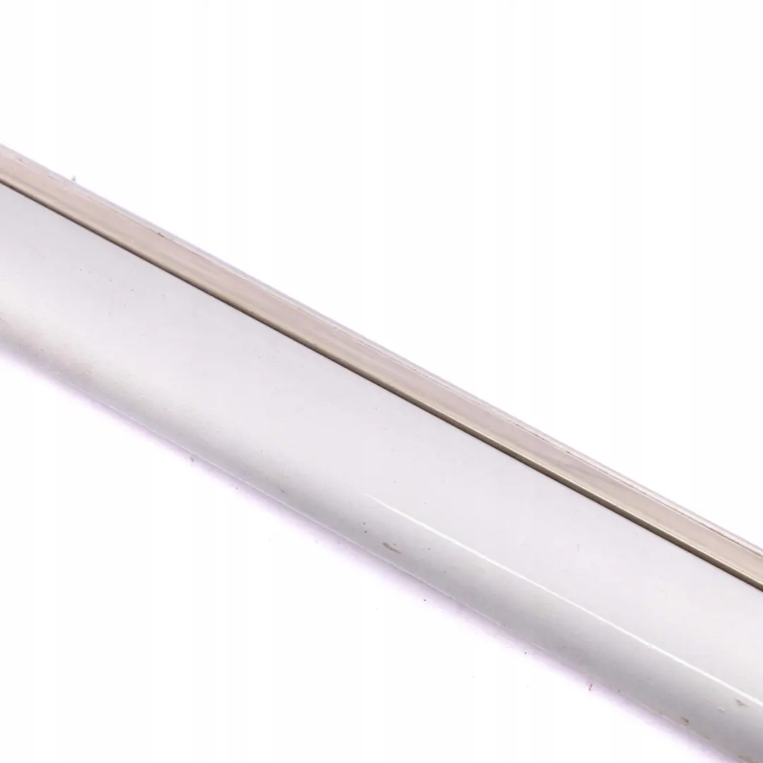 Mercedes-Benz A W168 Front Left Door N/S Moulding Trim Strip Polar Silver - 761 to with Part number A1686981362 Mercedes-Benz A W168 Front Left Door N/S Moulding Trim Strip Polar Silver - 761 - SKU A1686981362-PLS - Part number A1686981362
