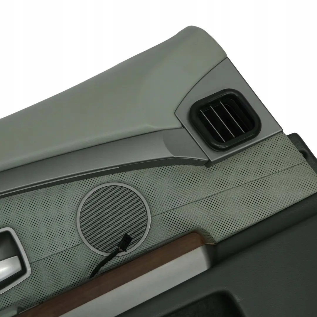 BMW 7 Series E65 E66 Front Left N/S Door Card Leather Nasca Green Lining Trim - SKU 7142669 - Part number 7142669
