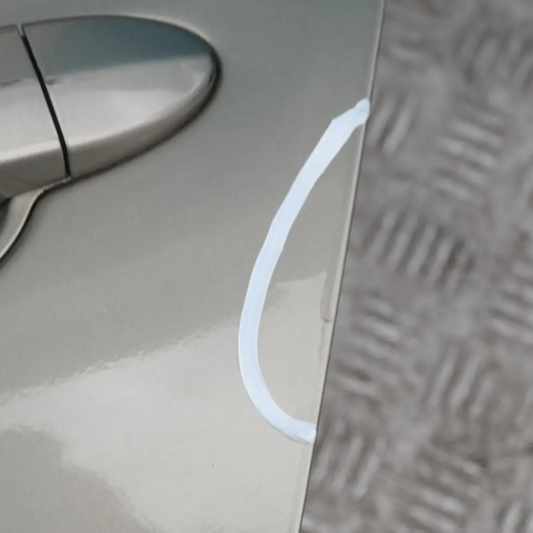 BMW E61 Drzwi lewe tylne tył Olivin 349 - SKU 7158501-OLI - Numer Części 7158501