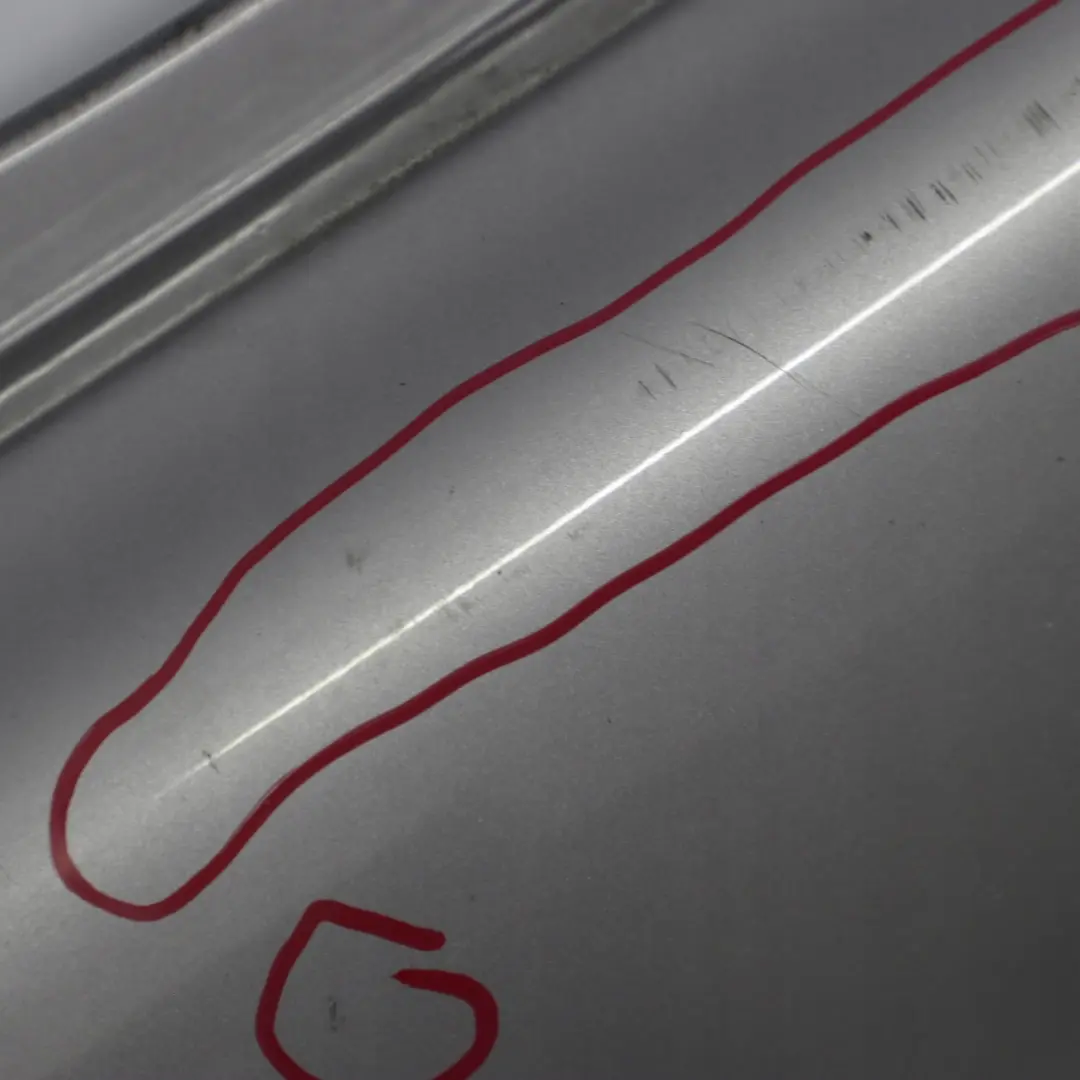 Mercedes-Benz A-Class W168 Rear Bumper Trim Panel Moonlight Silver Metallic 706 to with Part number A1688800071 Mercedes-Benz A-Class W168 Rear Bumper Trim Panel Moonlight Silver Metallic 706 - SKU A1688800071 - Part number A1688800071