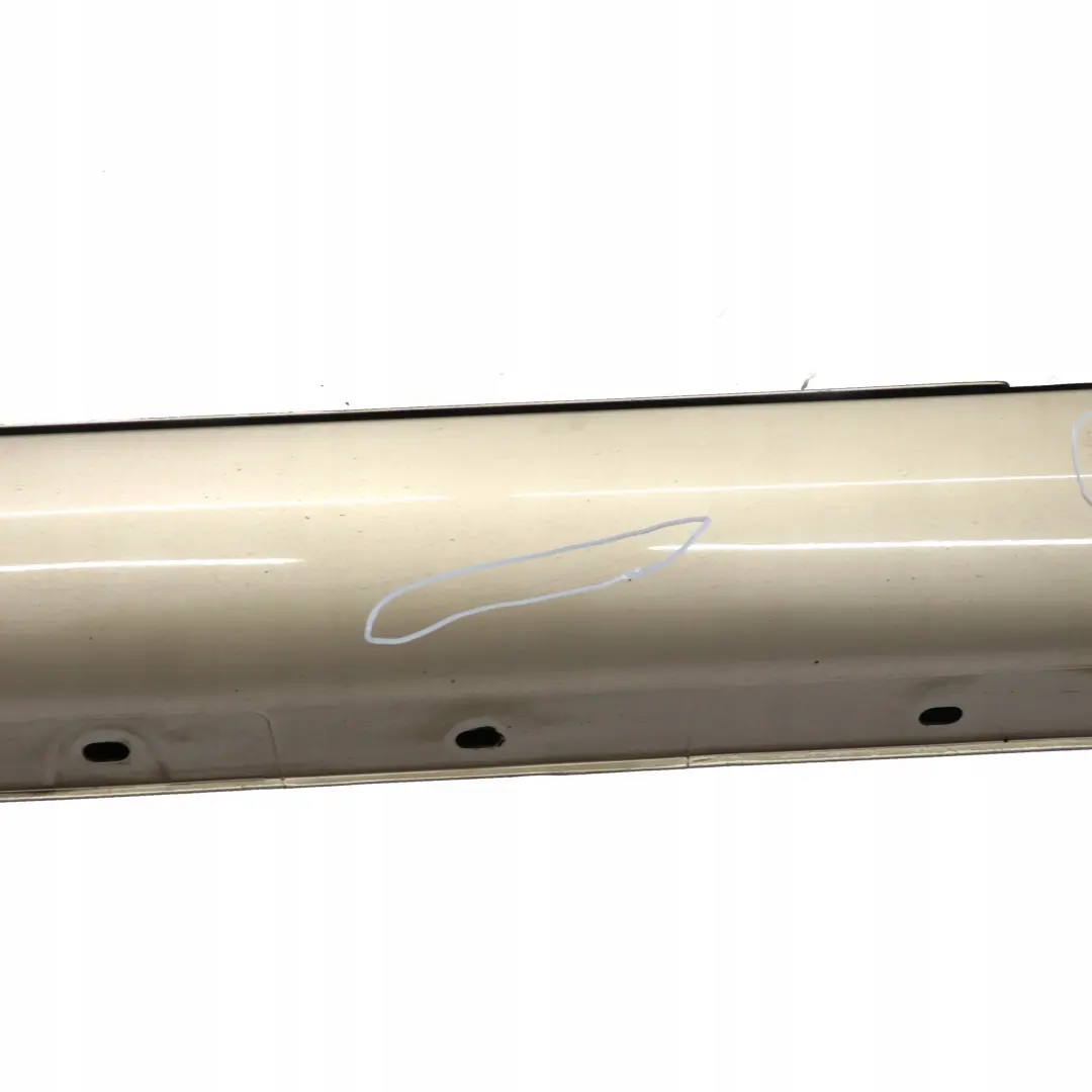 Mercedes W203 Cubre Umbral Puerta Lateral Faldon Izquierdo Brilliant Silver 744 - SKU A2036980154-BS - Número de pieza A2036980154