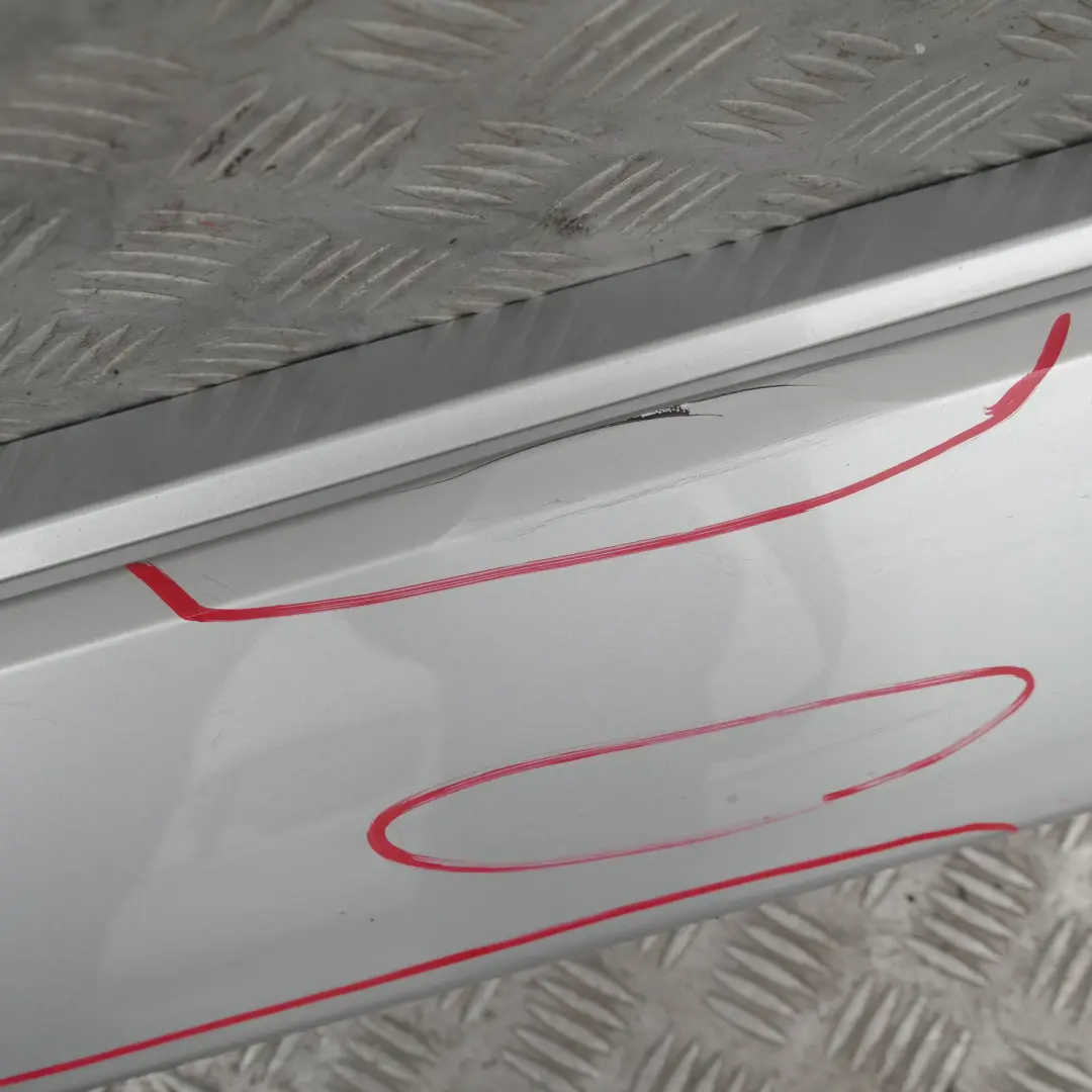 Door Sill Cover Side Skirt Left N/S Titansilber Silver to BMW 5 SERIES E60 E61 LCi with Part number 51770422464 BMW 5 SERIES E60 E61 LCi Door Sill Cover Side Skirt Left N/S Titansilber Silver - SKU 0422464-TS - Part number 51770422464