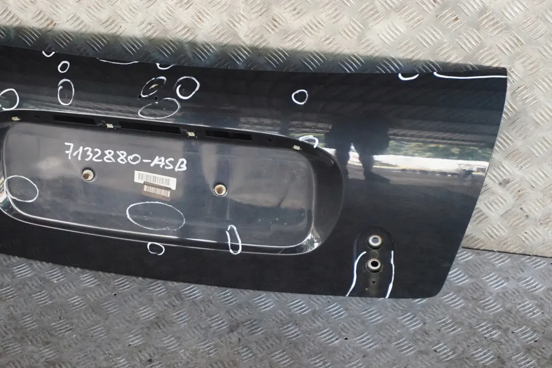 *Mini Cabrio R52 Heckklappe Schwarz Astro Black Metallic - A25 für mit Teilenummer 7132880 *Mini Cabrio R52 Heckklappe Schwarz Astro Black Metallic - A25 - SKU 7132880-ASB - Teilenummer 7132880
