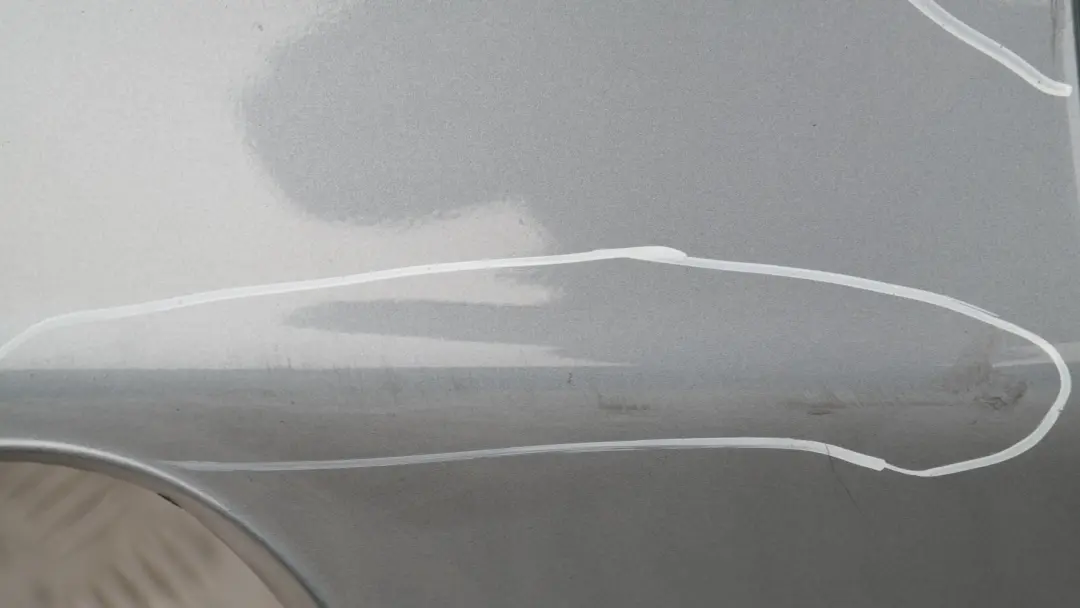 BMW 1 SERIES E87 Lower Trim Panel Rear Bumper Quarzblau Blue Blau Metallic - A18 - SKU 0032631-QB - Part number 51120032631