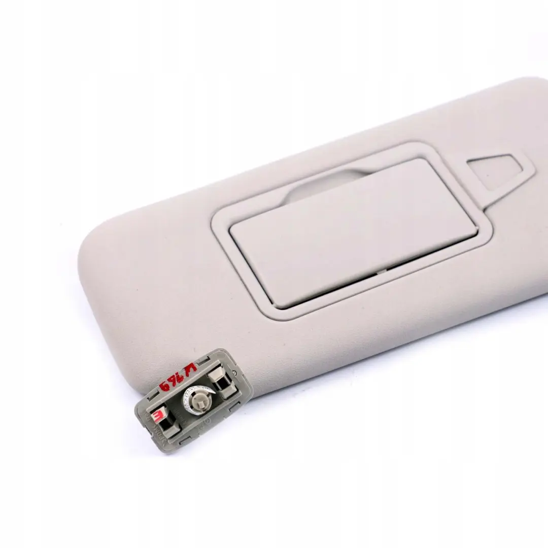 Sun Visor Mercedes W169 W245 Cover Right O/S Grey  - SKU A1698100210 - Part number A1698100210