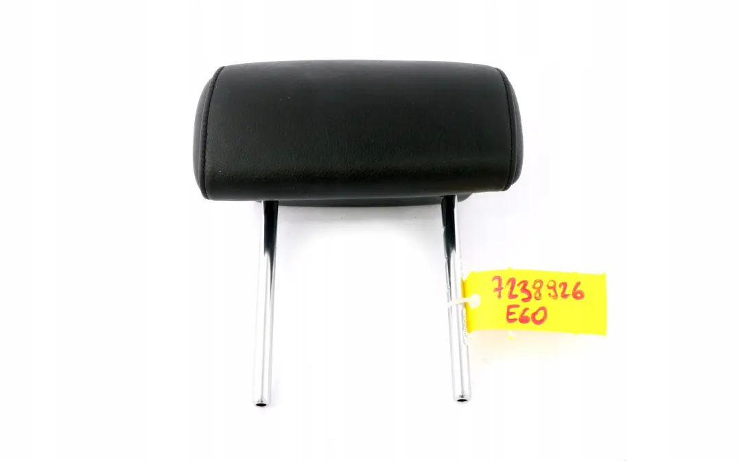 Asiento Trasero Izquierda Derecha Cuero Reposacabezas Negro para BMW E60 E61 con número de pieza 7238926 BMW E60 E61 Asiento Trasero Izquierda Derecha Cuero Reposacabezas Negro - SKU 7238926 - Número de pieza 7238926