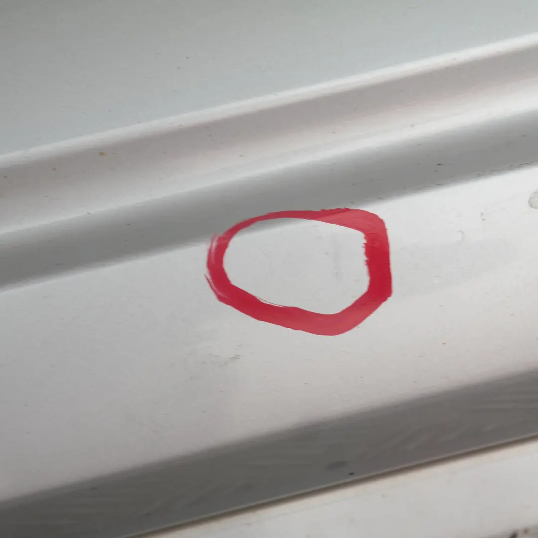 BMW X3 Series E83 M Sport Door Sill Cover Skirt Right O/S Titansilber Silver 354 - SKU 0403482-TS - Part number 403482