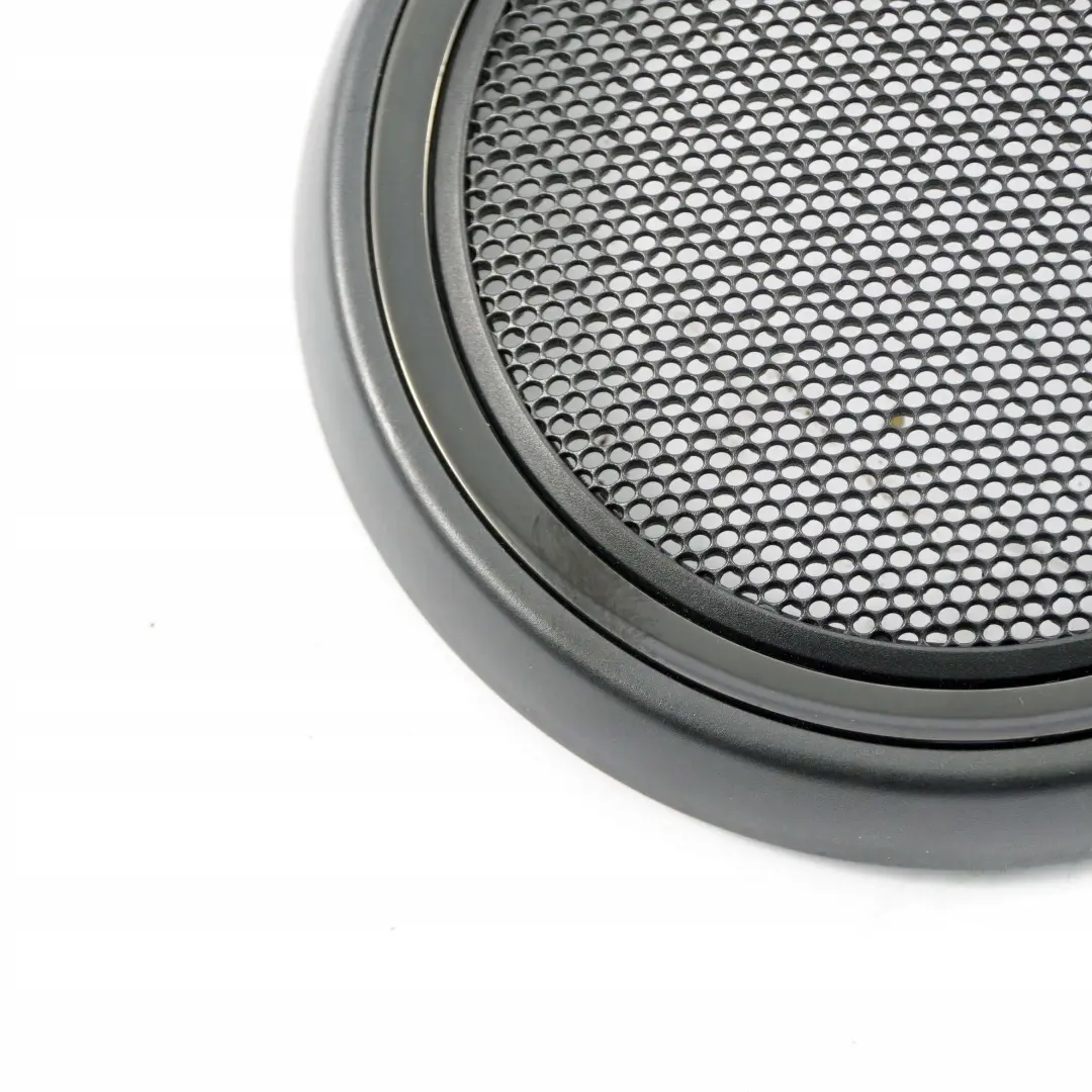 Left Right Door Card Lower Woofer Loudspeaker Cover Black Chrome to Mini R56 R57 with Part number 2756567 Mini R56 R57 Left Right Door Card Lower Woofer Loudspeaker Cover Black Chrome - SKU 2756567 - Part number 2756567