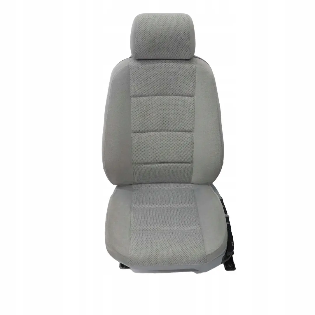 BMW 3 er E36 Limousine Touring Kombi Vorne Links Sitz Stoff Flock Pique Grau - SKU 8201687 - Teilenummer 8201687