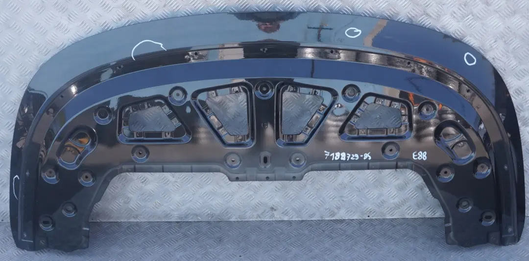 Folding Top Compartment Lid Cover Black Sapphire to BMW 1 Series E88 Convertible with Part number 7188729 BMW 1 Series E88 Convertible Folding Top Compartment Lid Cover Black Sapphire - SKU 7188729-BS - Part number 7188729