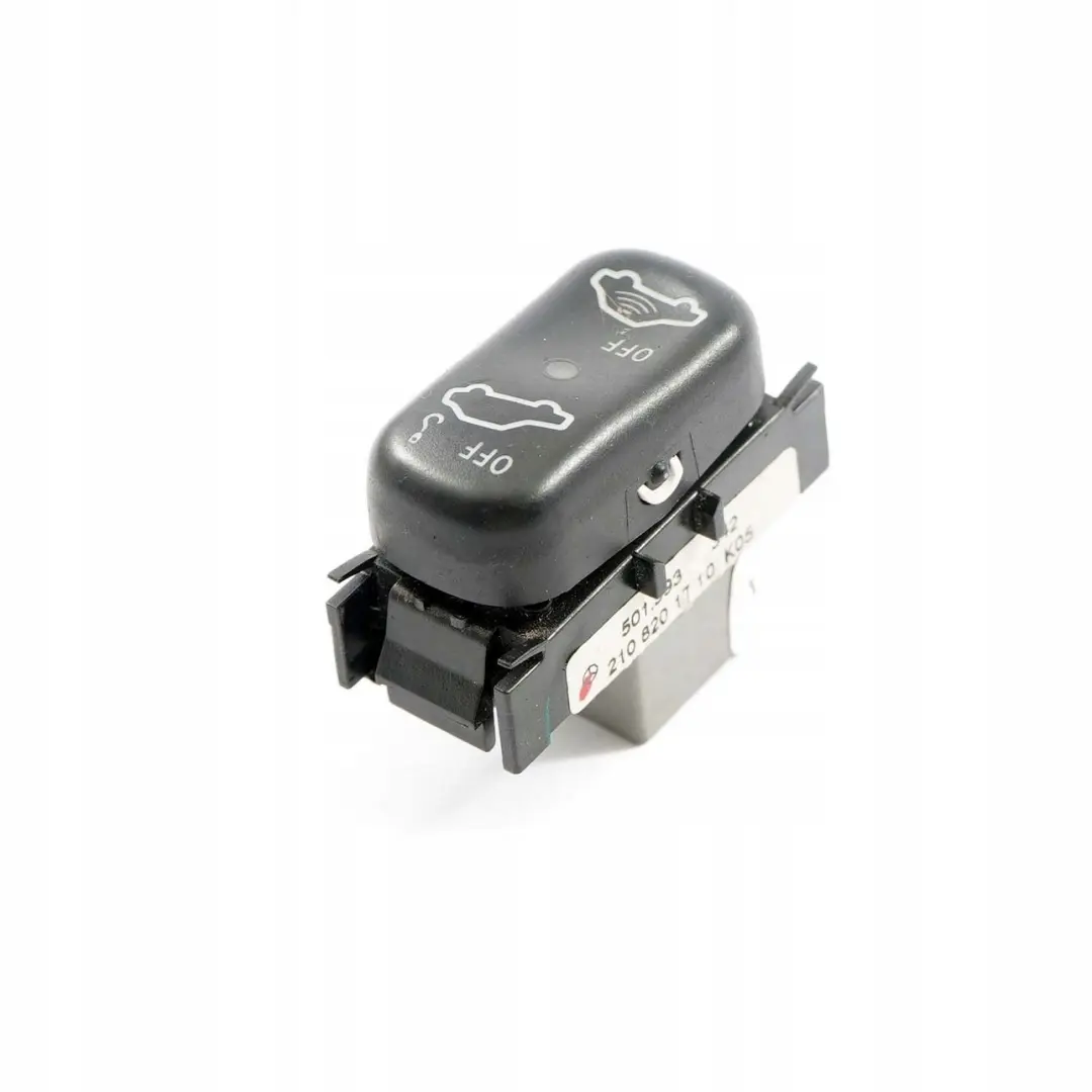 Przełącznik włącznik alarmu do Mercedes C E W202 W210 o numerze A2108201710 Mercedes C E W202 W210 Przełącznik włącznik alarmu - SKU A2108201710 - Numer Części A2108201710