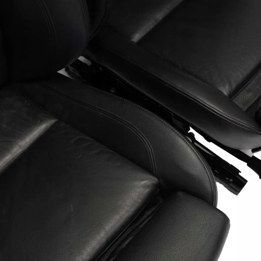 BMW Coupe Fotel kanapa skóra grzane SPORT - SKU E92 Black Leather Seats - Numer Części E92