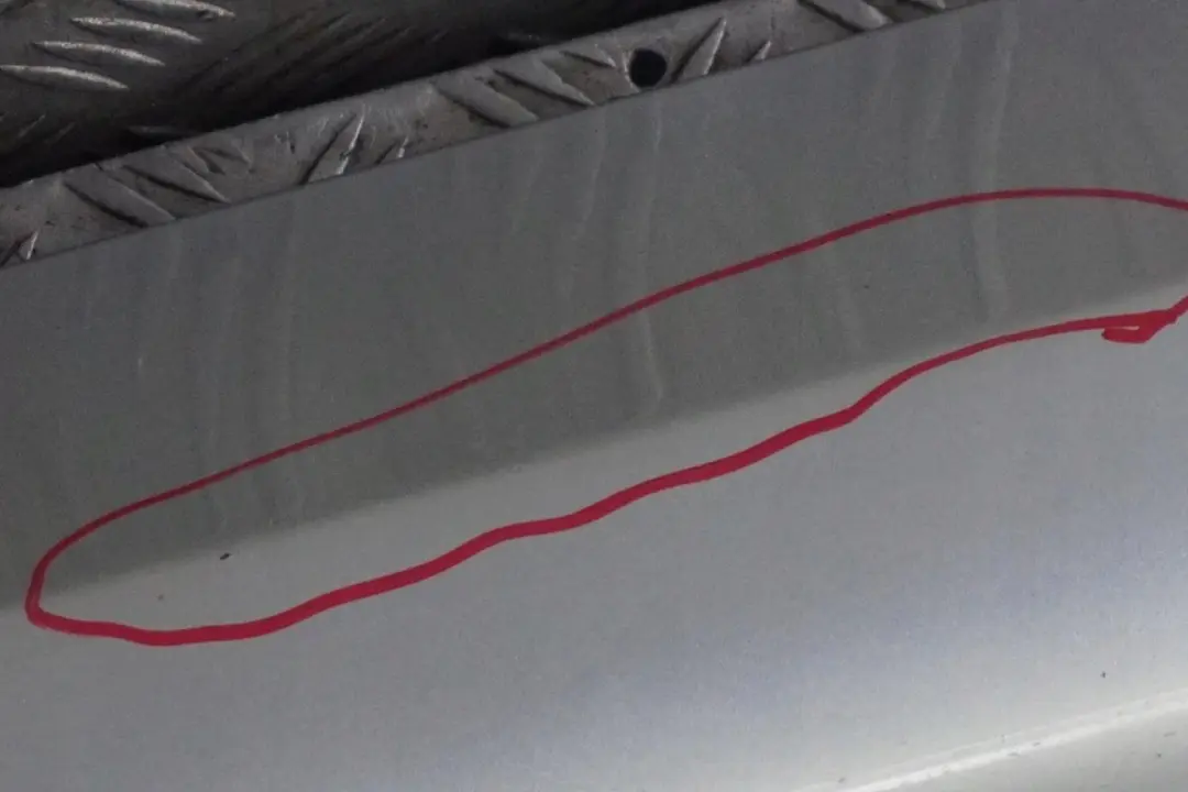 BMW 3 Series 17 E90 E91 Sill Side Skirt Left N/S Titansilber Silver Metallic - SKU 0032951-TS17 - Part number 0032951