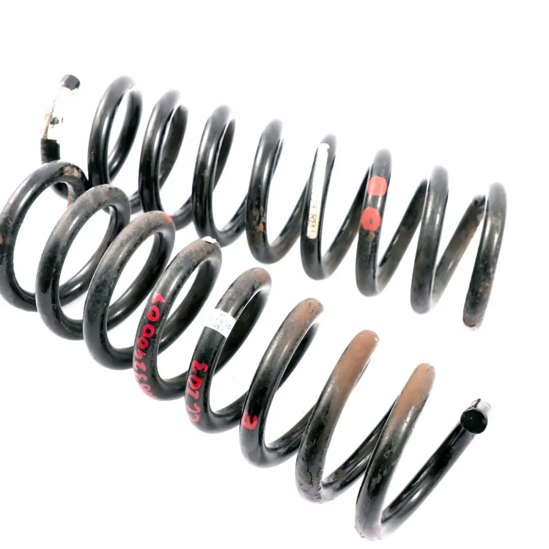 Mercedes-Benz CLC CL203 CLK C208 Rear Coil Spring Suspension Set to with Part number A2083240004 Mercedes-Benz CLC CL203 CLK C208 Rear Coil Spring Suspension Set - SKU A2083240004 - Part number A2083240004