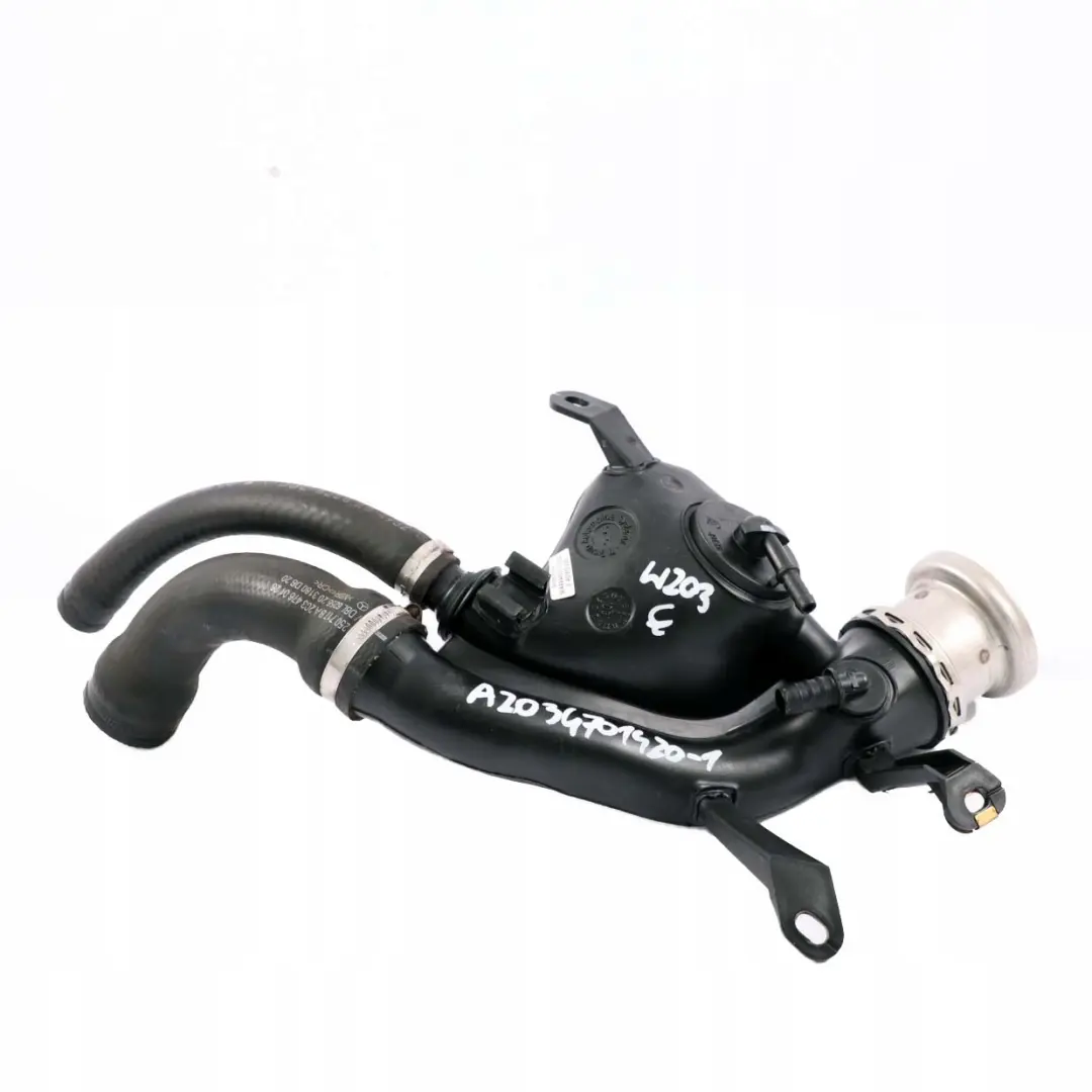 Cuello de llenado del depósito de combustible Manguera para Mercedes W203 con número de pieza A2034701420 Mercedes W203 Cuello de llenado del depósito de combustible Manguera - SKU A2034701420 - Número de pieza A2034701420
