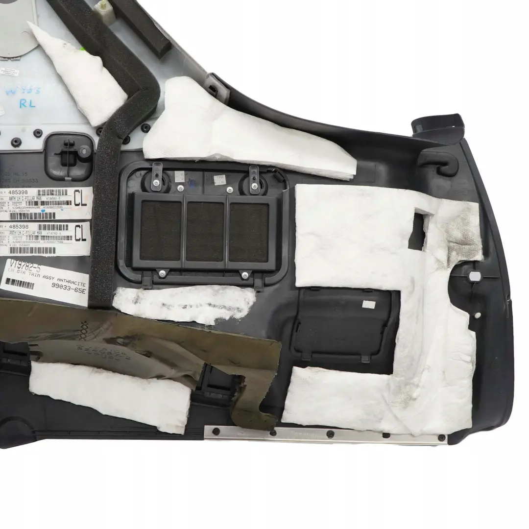 Mercedes-Benz M ML W163 Trasero Izquierdo Trunk Interior Panel Trim Antracita para con número de pieza A1636901753 Mercedes-Benz M ML W163 Trasero Izquierdo Trunk Interior Panel Trim Antracita - SKU A1636901753 - Número de pieza A1636901753