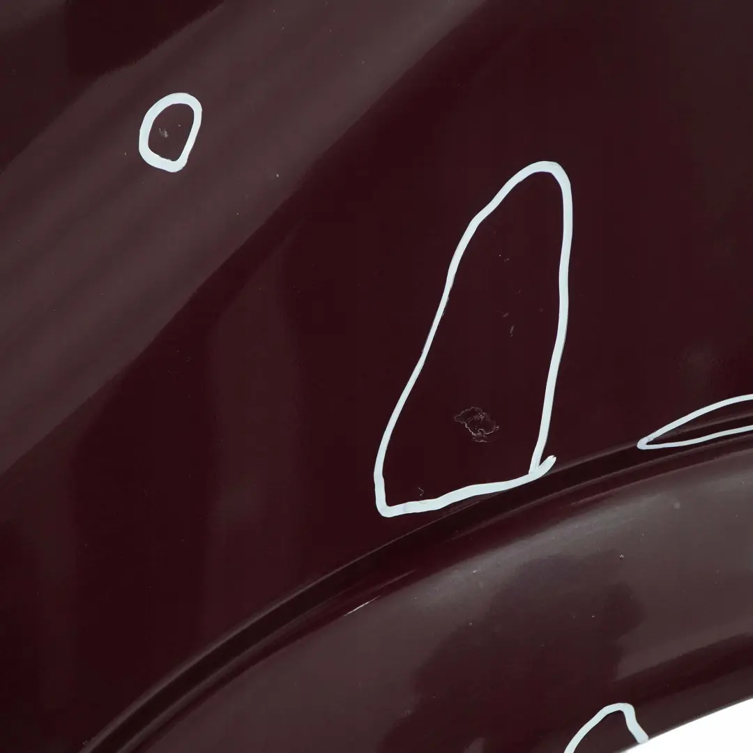 Guardabarros Delantero Izquierdo Rojo Terciopelo 3583 para Mercedes Vito Viano W639 con número de pieza A6396305107 Mercedes Vito Viano W639 Guardabarros Delantero Izquierdo Rojo Terciopelo 3583 - SKU A6396305107-VR - Número de pieza A6396305107