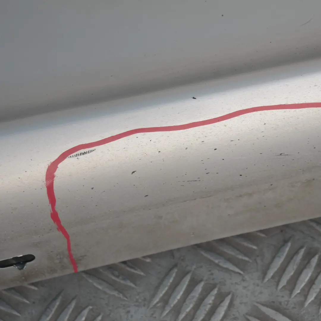 BMW 1 SERIES 15 E87 Sill Strip Side Skirt Right O/S Titansilber Silver Metallic - SKU 0032948-TS15 - Part number 32948