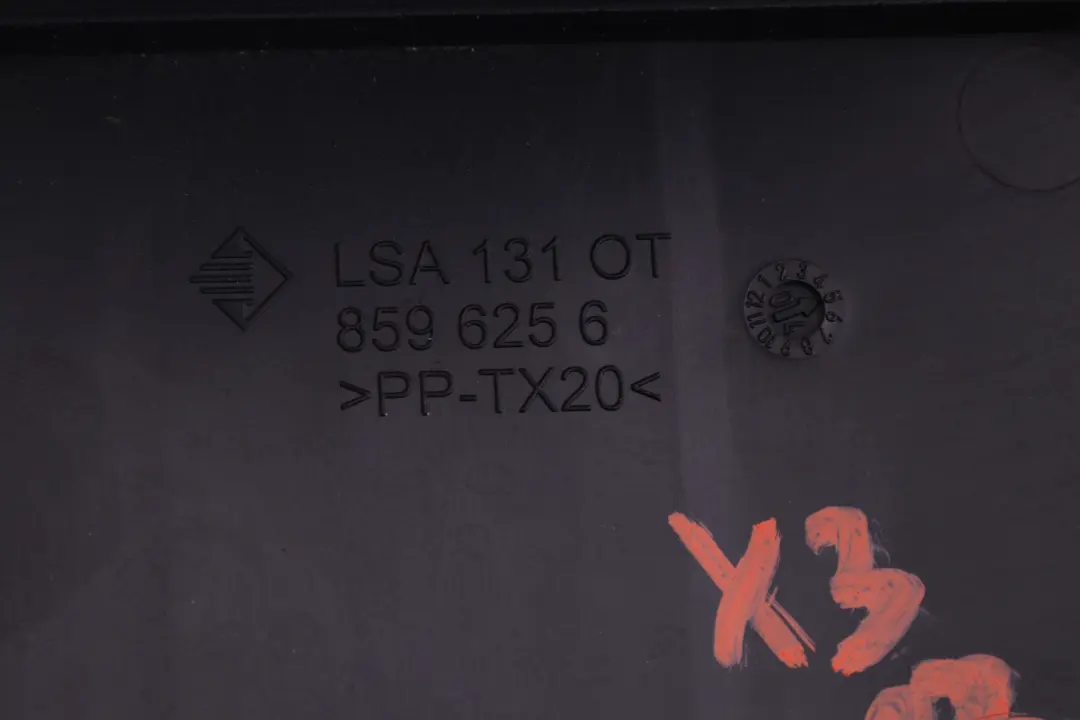 BMW E83 X3 Wlot kanał powietrza M54 8596256 - SKU 3400202 - Numer Części 13713400202