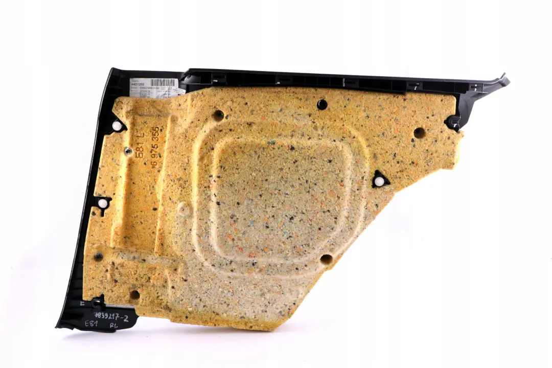 Carenage Lateral Tissu Arriere Gauche Point D'eclair Noir pour BMW 1 Serie E81 2 à propos du numéro de pièce 7839217 BMW 1 Serie E81 2 Carenage Lateral Tissu Arriere Gauche Point D'eclair Noir - SKU 7839217-2 - Numéro de pièce 7839217