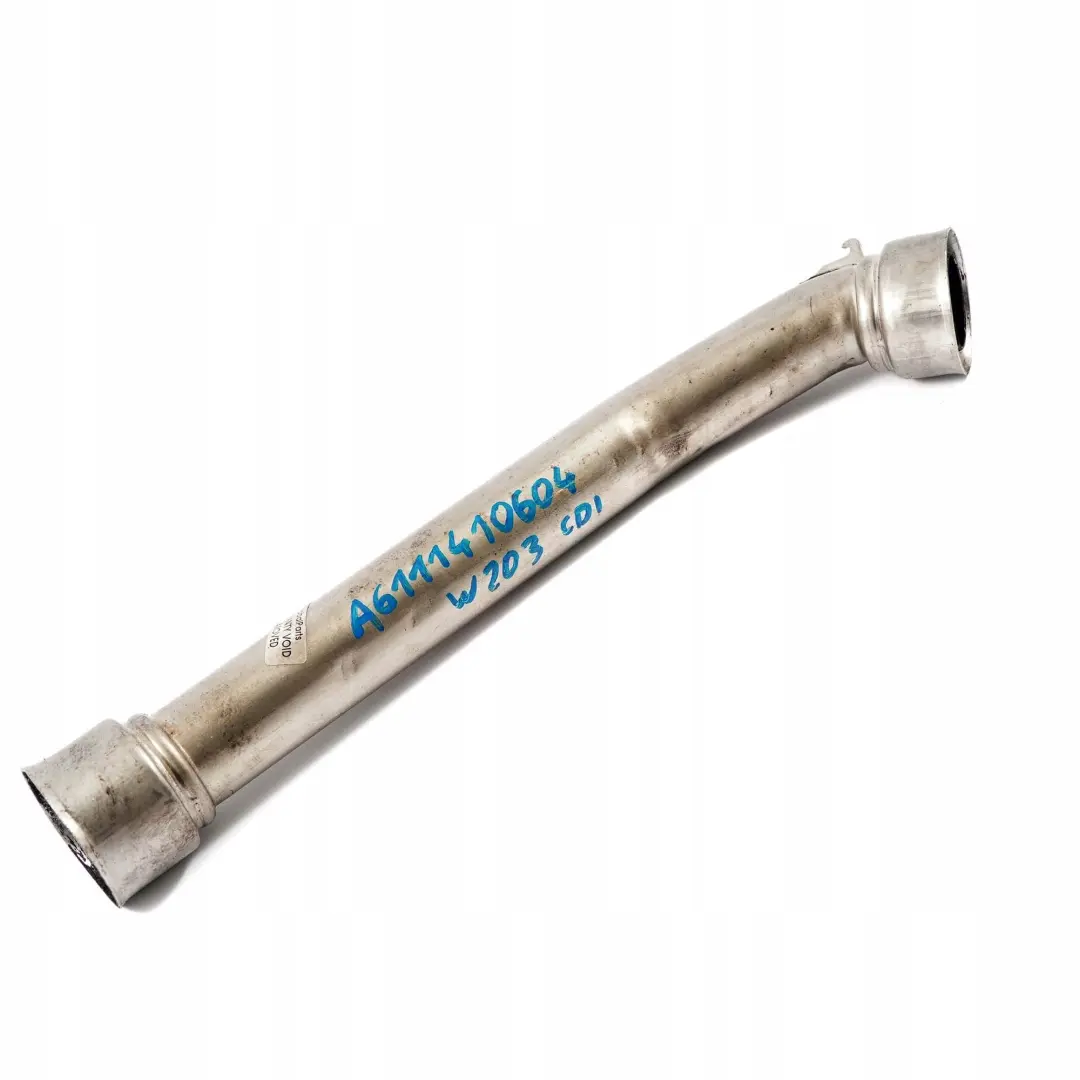 Mercedes-Benz C E Classe W203 W210 OM611 EGR Radiateur Coude de Tuyau pour à propos du numéro de pièce A6111410604 Mercedes-Benz C E Classe W203 W210 OM611 EGR Radiateur Coude de Tuyau - SKU A6111410604 - Numéro de pièce A6111410604