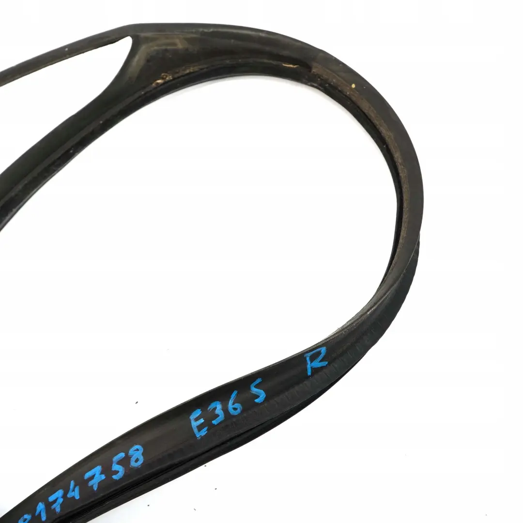 Sealing Seal Gasket Roof Frame Right O/S to BMW 3 Series E36 Saloon with Part number 8174758 BMW 3 Series E36 Saloon Sealing Seal Gasket Roof Frame Right O/S - SKU 8174758 - Part number 8174758