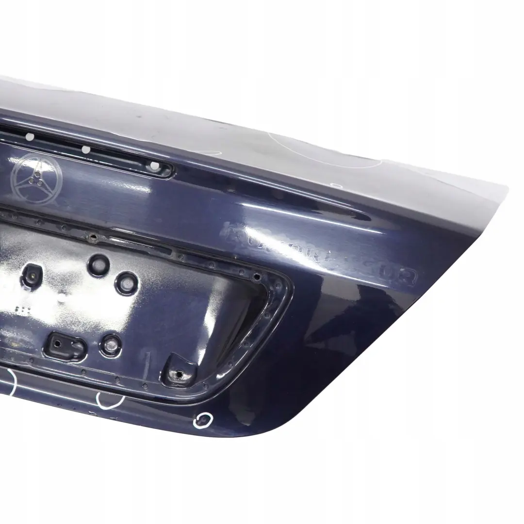Mercedes-Benz C W203 Boot Trunk Lid Tailgate Tanzanite Blue Metallic - 359 to with Part number A2037500675 Mercedes-Benz C W203 Boot Trunk Lid Tailgate Tanzanite Blue Metallic - 359 - SKU A2037500675-TB - Part number A2037500675