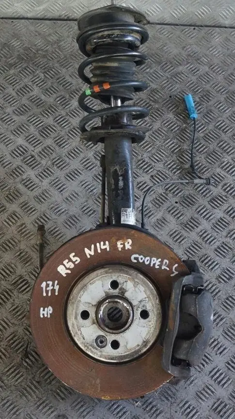 Front Right O/S Spring Strut Suspension Leg Brake to Mini R55 Clubman S N14 with Part number 6784514 Mini R55 Clubman S N14 Front Right O/S Spring Strut Suspension Leg Brake - SKU 6784514-1 - Part number 6784514