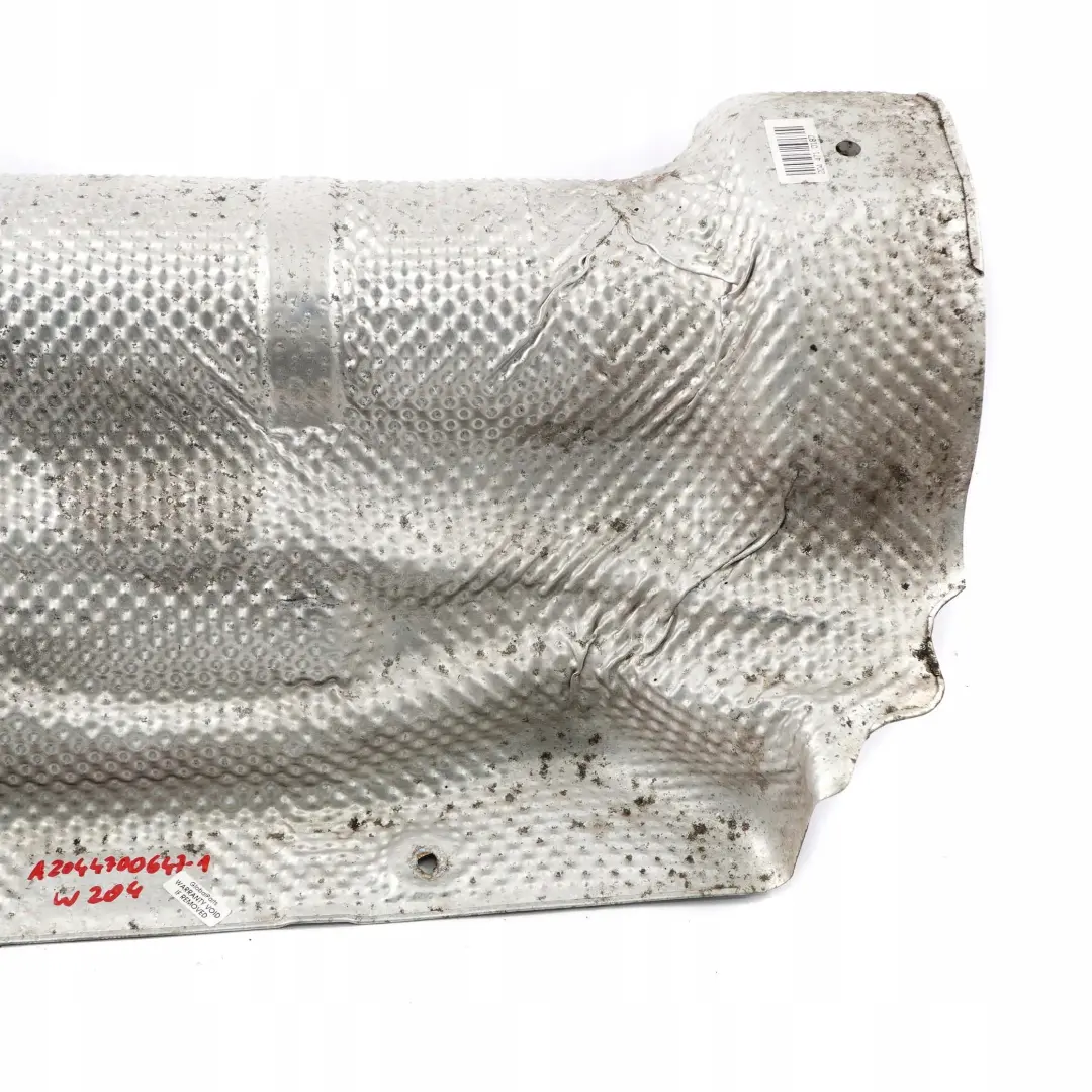 Mercedes-Benz C E Class W204 W207 Exhaust Fuel Tank Heat Insulation Cover Plate to with Part number A2044700647 Mercedes-Benz C E Class W204 W207 Exhaust Fuel Tank Heat Insulation Cover Plate - SKU A2044700647-1 - Part number A2044700647