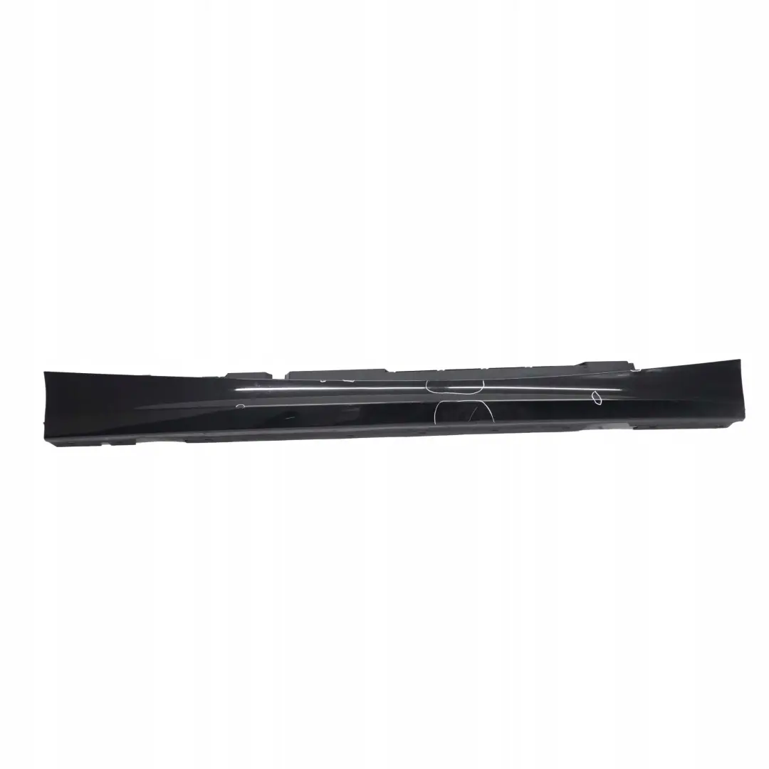 BMW E87 LCI 6 Sill Strip Faldon Lateral Derecho Schwarz 2 Negro - 668 - SKU 0036144-SCH6 - Número de pieza 0036144